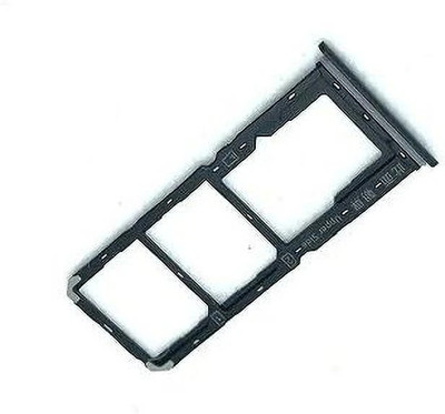 NEWSHAH Sim Card Tray(Compatible With VIVO Y33S (BLACK))