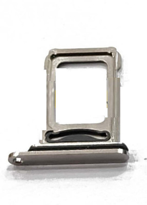 spareology Sim Card Tray(Compatible With iPhone 16 Pro Max Grey)