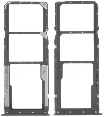 Shockware Sim Card Tray(Compatible With Poco M5 Black)