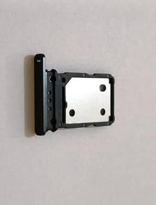 FixHub Sim Card Tray(Compatible With IQOO 7 Legend Sim Card Slot Holder Sim Tray Compatible : Black)