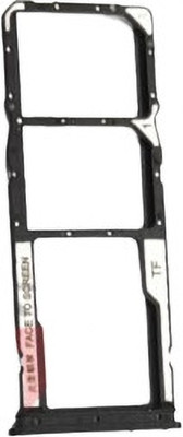 Shockware Sim Card Tray(Compatible With Poco C61 4G Black)