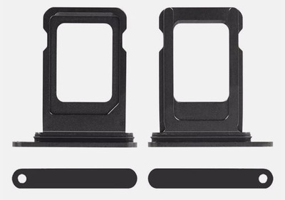 Sandreezz Sim Card Tray(Compatible With Apple Iphone 12 Pro - Grey)