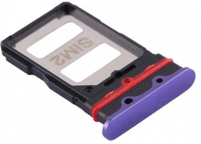 spareology Sim Card Tray(Compatible With Xiaomi Redmi K30 Pro Zoom Purple)