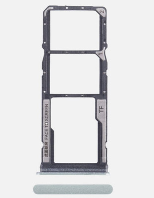 Sandreezz Sim Card Tray(Compatible With Xiaomi Poco C65 - Green)