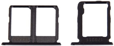 SPAREWARE Sim Card Tray(Compatible With Samsung Galaxy C9 Pro -Black)