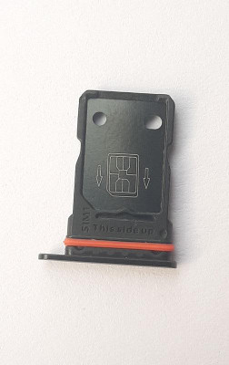 Ufixit Sim Card Tray(Compatible With Oneplus 9R Black)