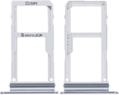 Shockware Sim Card Tray(Compatible With LG V30 Plus Silver)