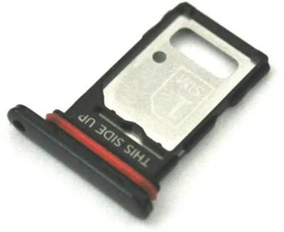 spareology Sim Card Tray(Compatible With Moto Edge X30 (Black))