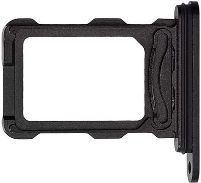 VRAVMO Sim Card Tray(Compatible With IPHONE 16 PRO (BLACK))
