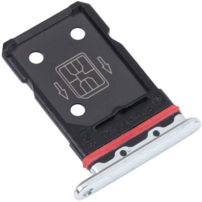 Sparevilla Sim Card Tray(Compatible With Oneplus 9RT -Silver)