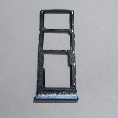 VRAVMO Sim Card Tray(Compatible With INFINIX HOT 7 X624 (BLUE))