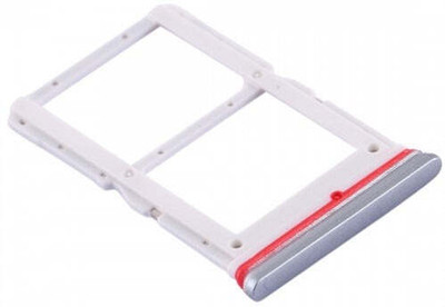 spareology Sim Card Tray(Compatible With Xiaomi Redmi K30I 5G Silver)