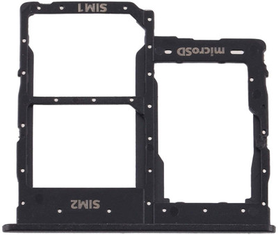 SPAREWARE Sim Card Tray(Compatible With Samsung Galaxy M01 Core - Black)