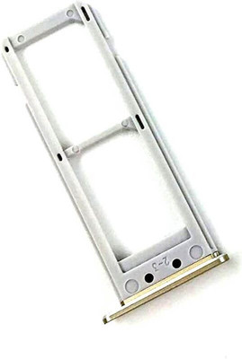 Sparevilla Sim Card Tray(Compatible With Samsung Galaxy S6 Edge Plus -Gold)