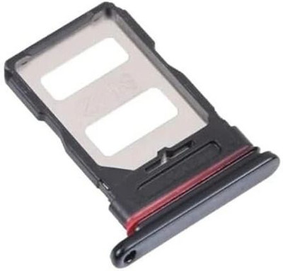 SUJITRADING Sim Card Tray(Compatible With Xiaomi Redmi Note 12 Pro Plus 5G : Obsidian Black)