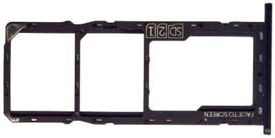 Sparevilla Sim Card Tray(Compatible With Motorola Moto One Power - Black)