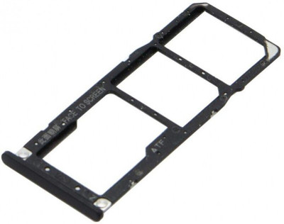 Sparevilla Sim Card Tray(Compatible With Tecno In3 - Black)