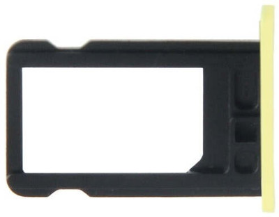 Ufixit Sim Card Tray(Compatible With Iphone 5C Yellow Yellow)