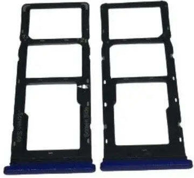 spareology Sim Card Tray(Compatible With Infinix Smart HD 2021 (X612B) : Light Blue)