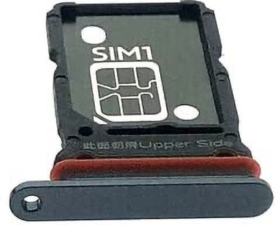 Hynaty Sim Card Tray(Compatible With VIVO X60 (BLACK))