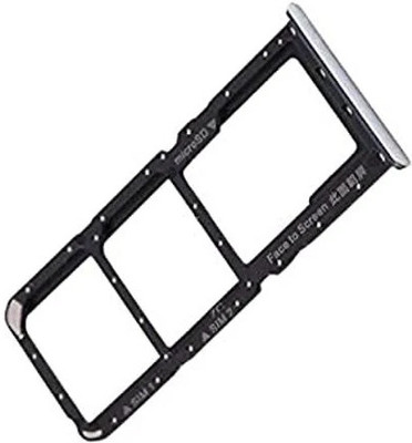 NEWSHAH Sim Card Tray(Compatible With REALME X2 / XT (SILVER))