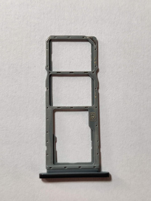 spareology Sim Card Tray(Compatible With Nokia 7.2 Black)