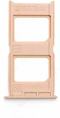 SPAREWARE Sim Card Tray(Compatible With Vivo V3 : Rose Gold)