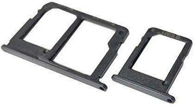 SUJITRADING Sim Card Tray(Compatible With SAMSUNG GALAXY J7 PRO (BLACK))