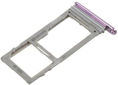 SPAREWARE Sim Card Tray(Compatible With Samsung Galaxy S9/S9 Plus/S9+ : Purple)