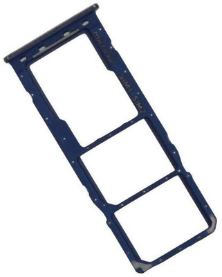 spareology Sim Card Tray(Compatible With Oppo A7 Blue)