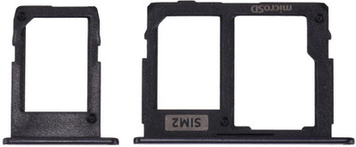 SPAREWARE Sim Card Tray(Compatible With Samsung Galaxy J7 Pro - Black)