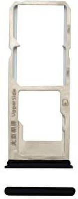 SPAREWARE Sim Card Tray(Compatible With Vivo Y53 : Black)