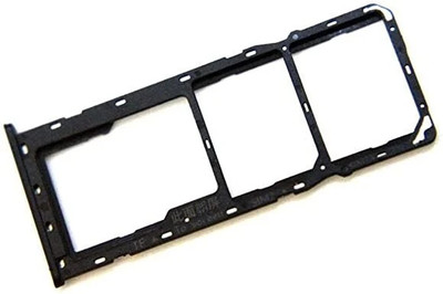Sparevilla Sim Card Tray(Compatible With Realme C3-Black)