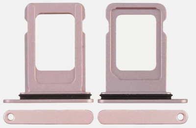 Sandreezz Sim Card Tray(Compatible With Apple iPhone 13 Mini - Pink)