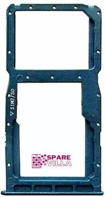 Sparevilla Sim Card Tray(Compatible With OPPO RENO 2 (Blue))