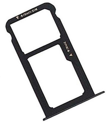 spareology Sim Card Tray(Compatible With Honor P9 Plus Black)