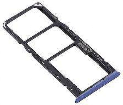spareology Sim Card Tray(Compatible With Realme 8i Blue)