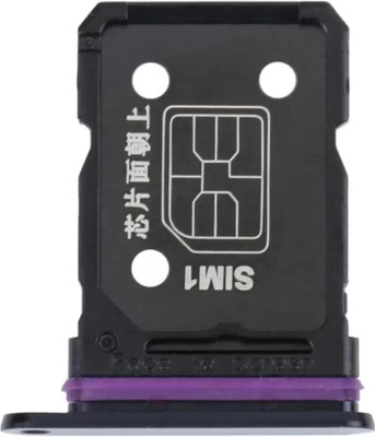 Sparevilla Sim Card Tray(Compatible With OPPO RENO 8 PRO 5G- BLACK)