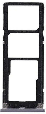 spareology Sim Card Tray(Compatible With Mi Y1 : Gray)
