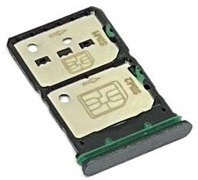 VRAVMO Sim Card Tray(Compatible With OPPO A78 4G (BLACK))