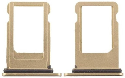 Sandreezz Sim Card Tray(Compatible With Apple iPhone 8 Plus - Gold)