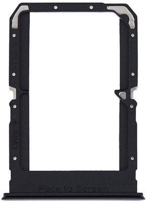 Sparevilla Sim Card Tray(Compatible With Oneplus Nord CE - Black)