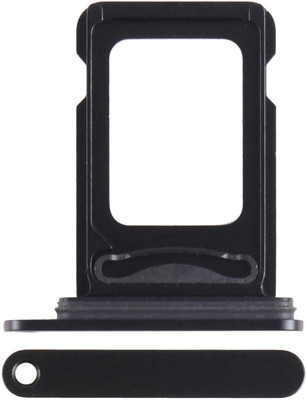 Sparevilla Sim Card Tray(Compatible With Iphone 15 Pro : Black)