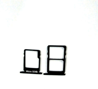 spareology Sim Card Tray(Compatible With Nokia 5 Black)