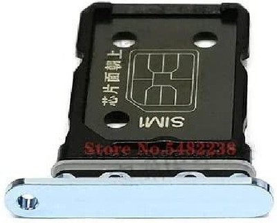 MGENTERPRISES Sim Card Tray(Compatible With oppo reno 6 pro - sky blue)