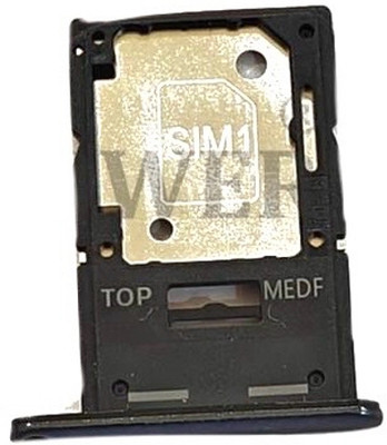 VRAVMO Sim Card Tray(Compatible With SAMSUNG GALAXY M54 5G (BLACK))