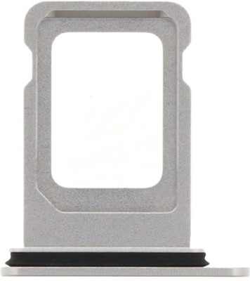SPAREWARE Sim Card Tray(Compatible With Iphone 14 Plus : White)