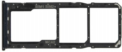 NEWSHAH Sim Card Tray(Compatible With SAMSUNG GALAXY A50 (BLACK))