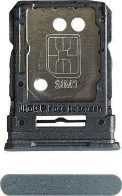 anonbasics Sim Card Tray(Compatible With Vivo Y72 Silver)
