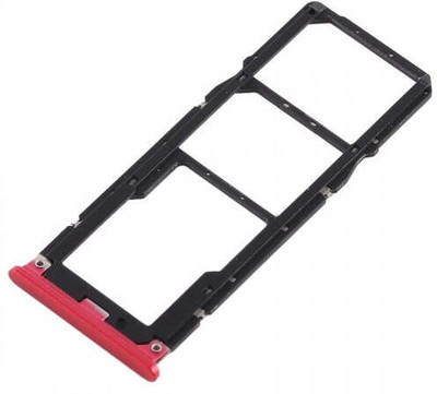 spareology Sim Card Tray(Compatible With Xiaomi Redmi 6 Pro Red)